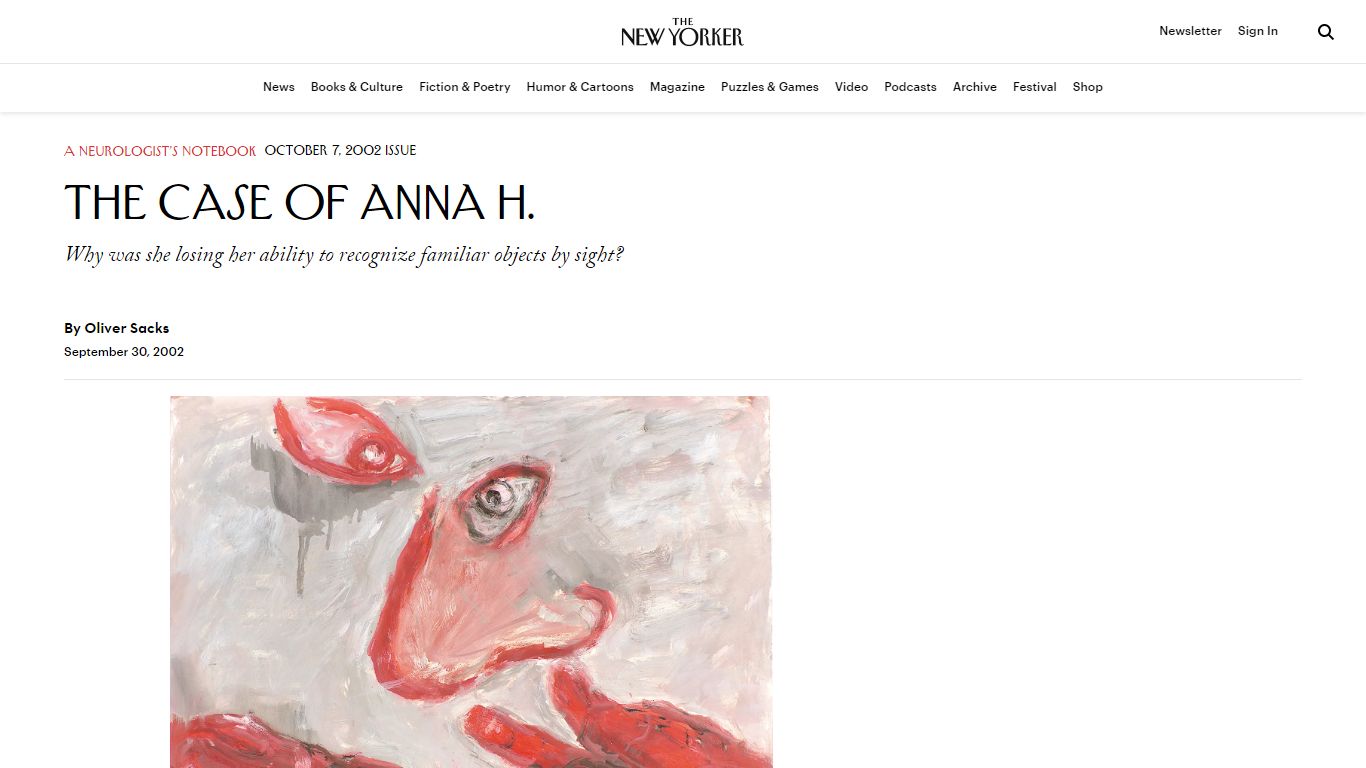 The Case of Anna H. | The New Yorker