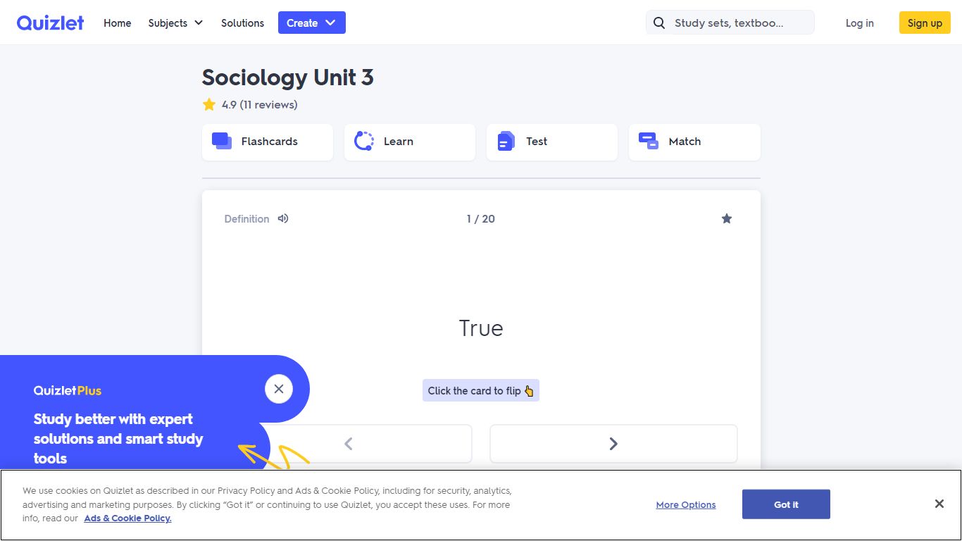 Sociology Unit 3 Flashcards | Quizlet